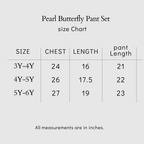 Pearl Butterfly Pant Set