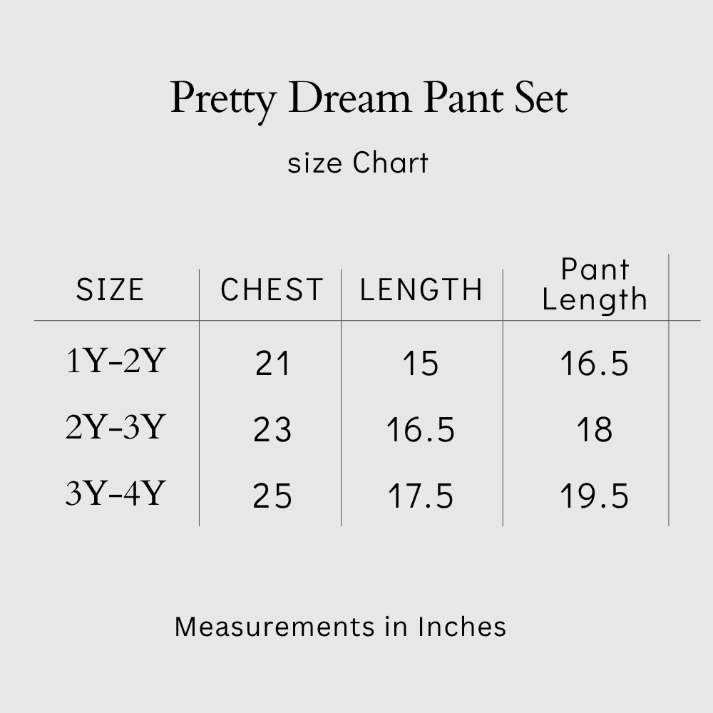 Pretty Dream Pant Set