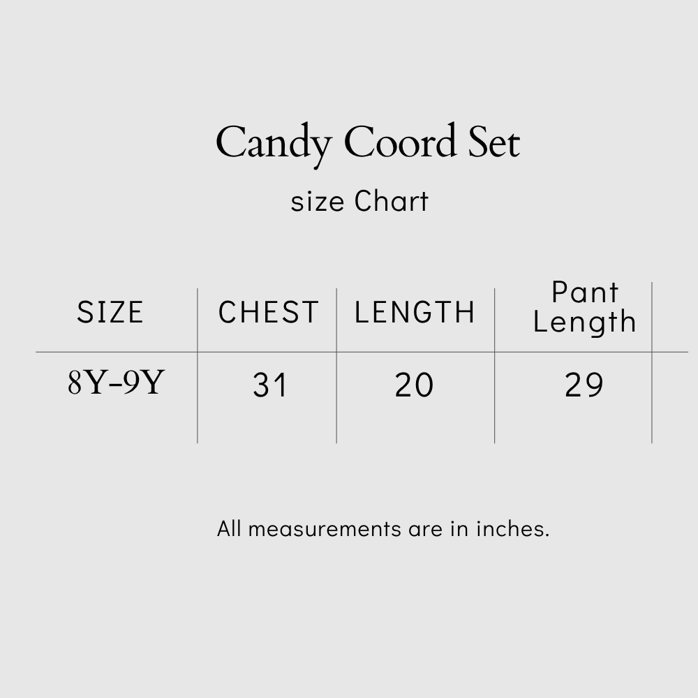 Candy Coord Set