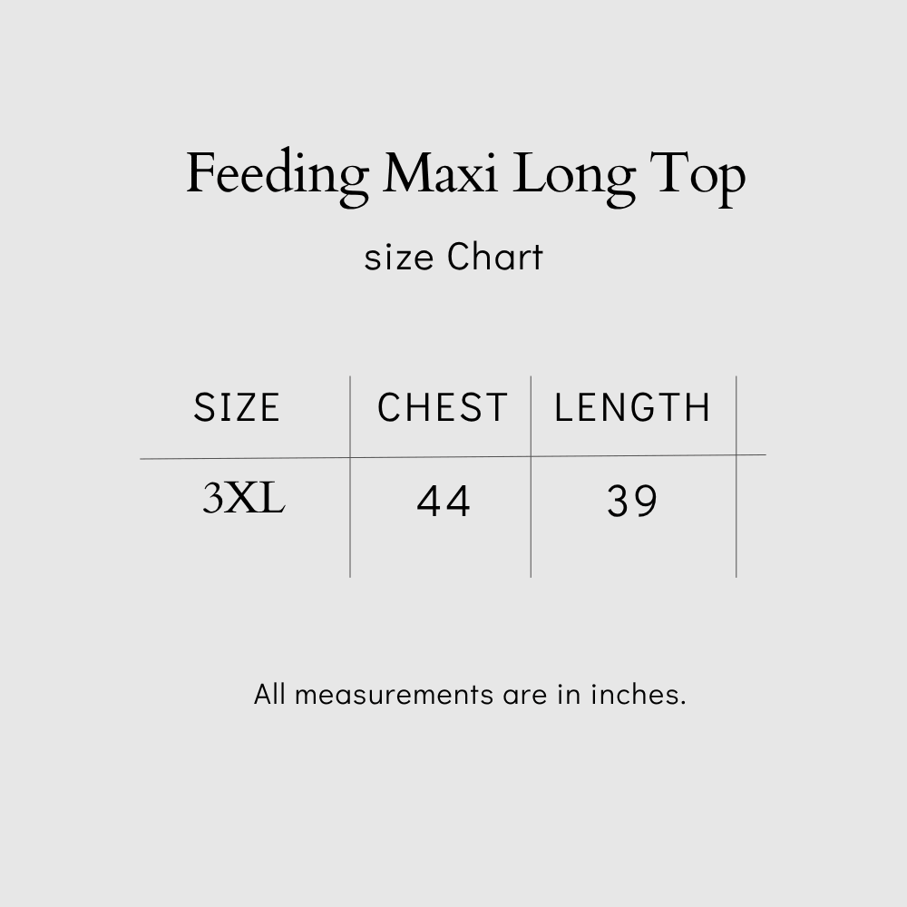 Feeding Maxi Long Top