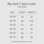 Play Pack T-Shirt Combo Pack Of 2