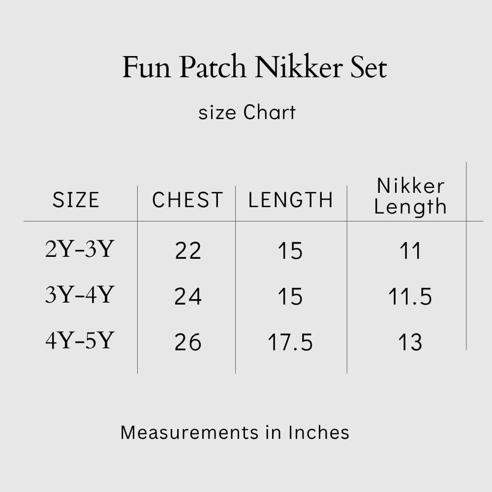 Fun Patch Nikker Set