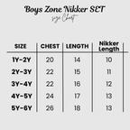 Happy Buds Boys Nikker Set