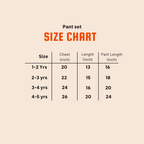 Bubbly Buttons Kids Pant Set