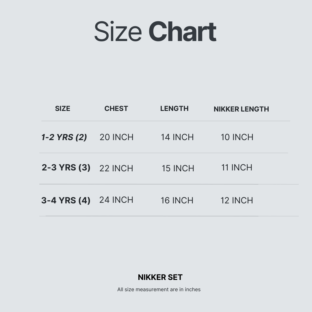 Kids Nikker Set