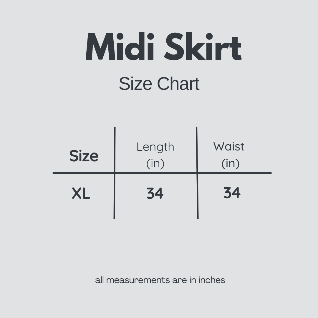 Ladies Midi Skirt
