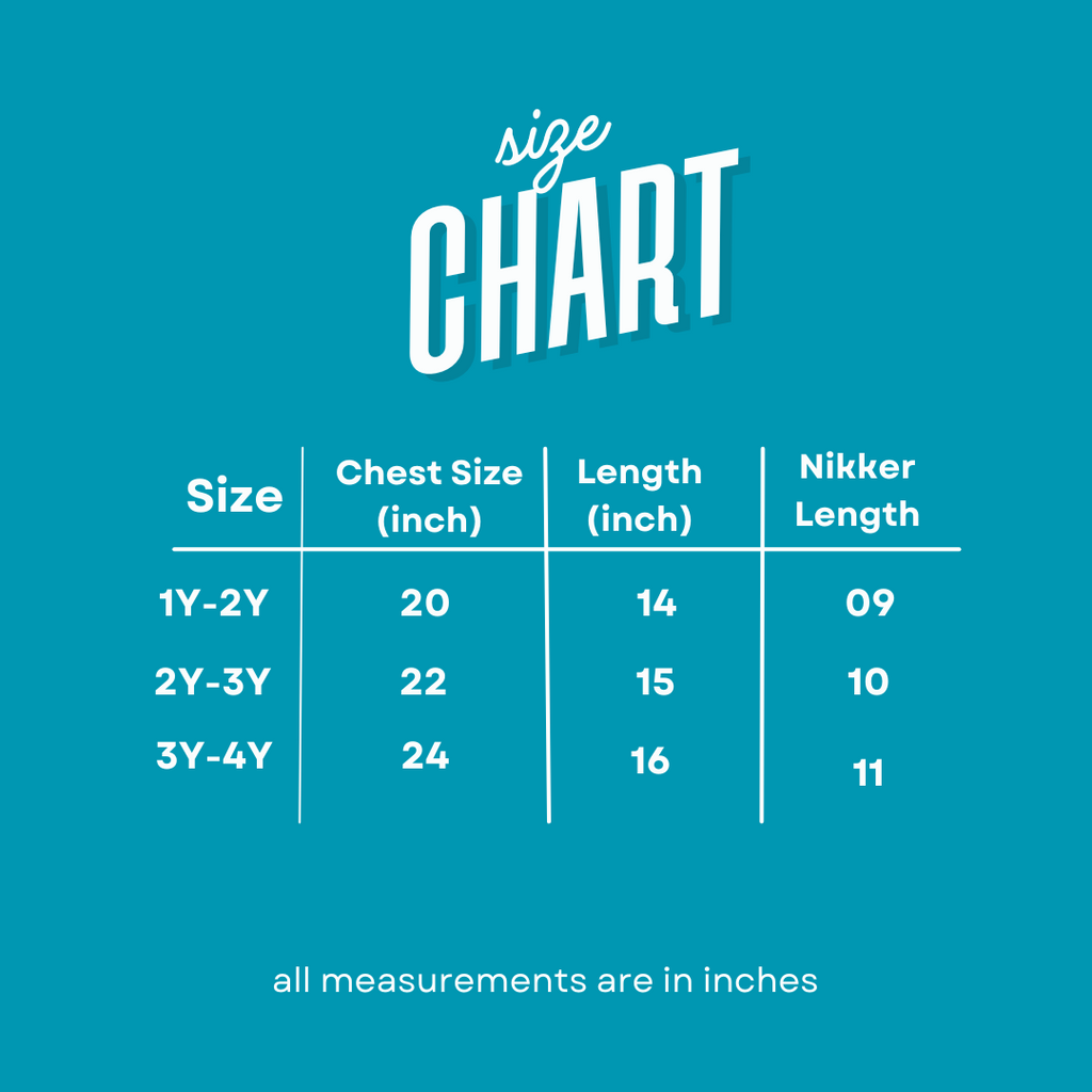 Cute Bunny Kids Coord Set