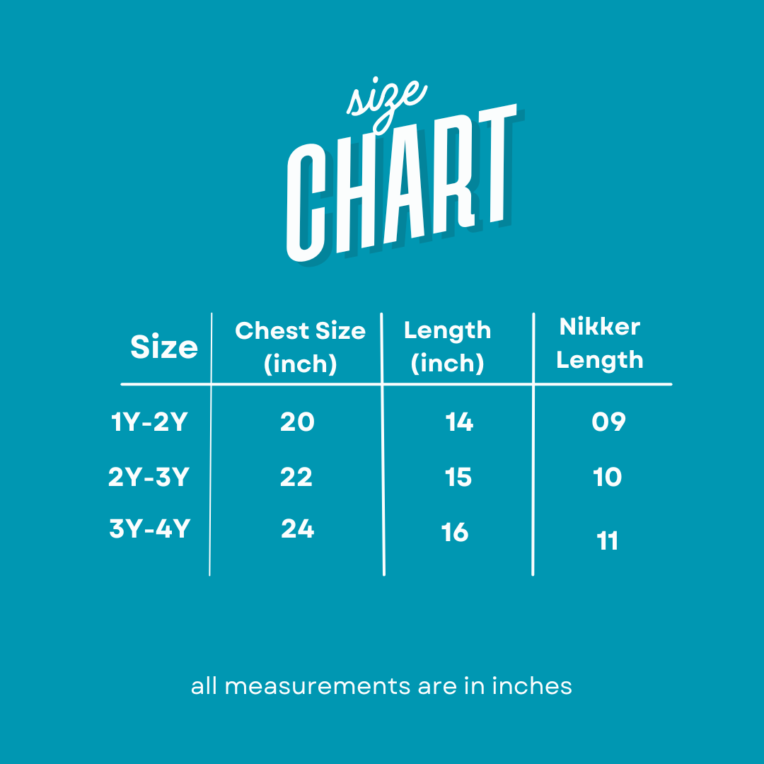 Cute Bunny Kids Coord Set