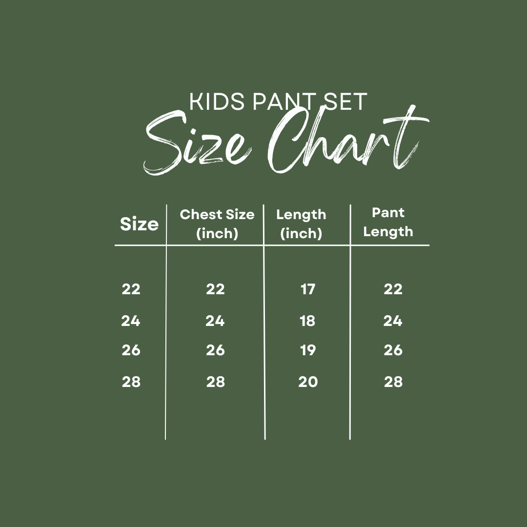 Happy Dreams Kids Pant Set