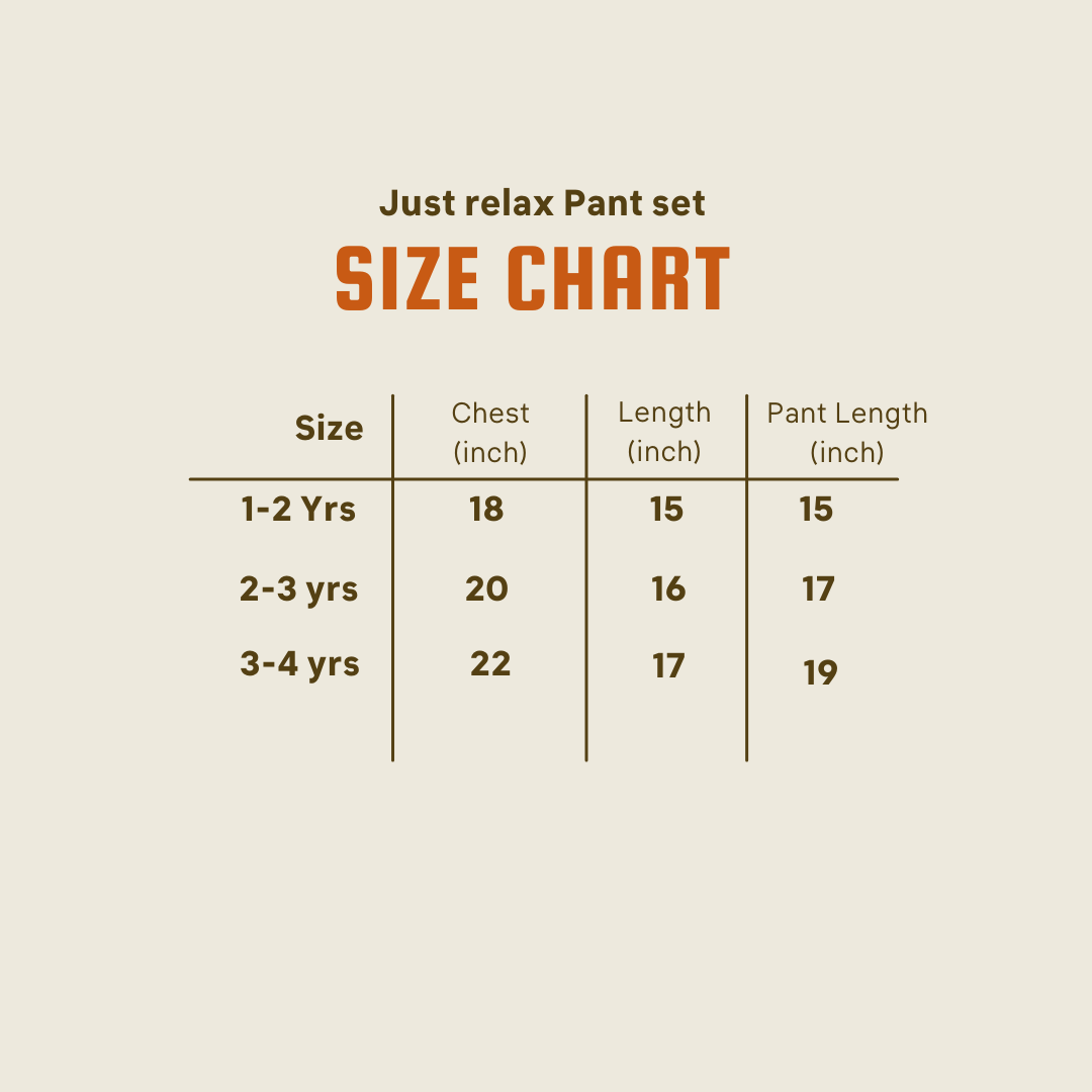 Kids Printed Pant Set