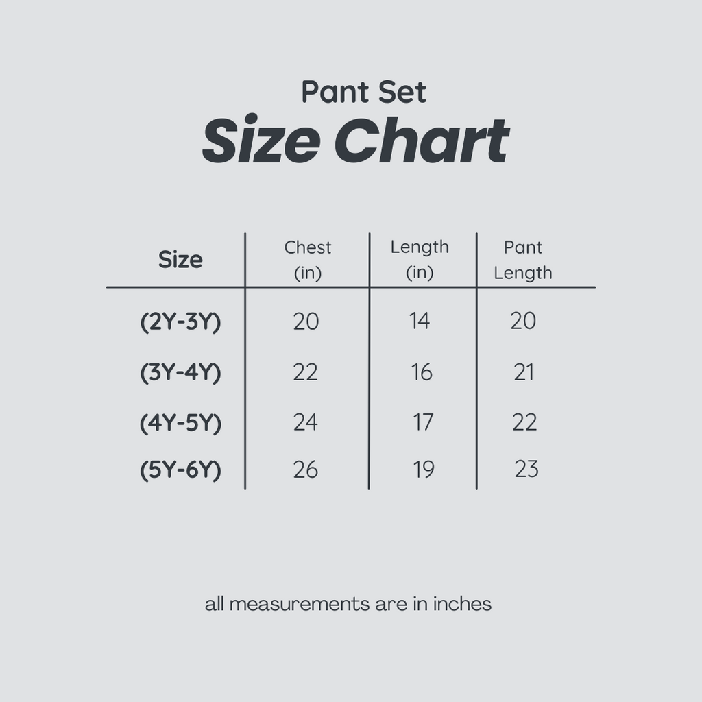 Kids Pant Set
