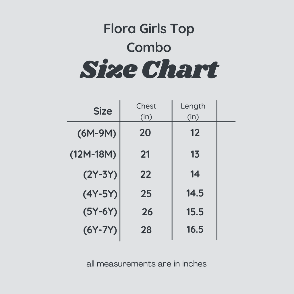 Flora Girls Top Combo Pack of 2 (6M-9M)